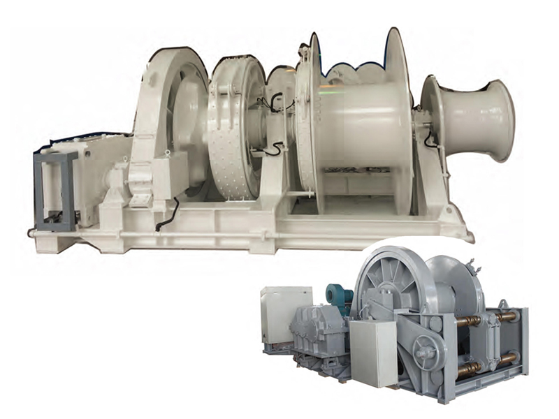 船用絞車、絞盤、起錨機、絞纜機